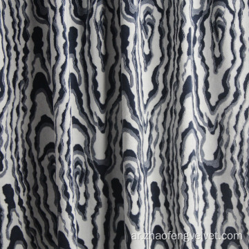 لحمة البوليستر الحياكة Jacquard Velvet Home نسيج النسيج